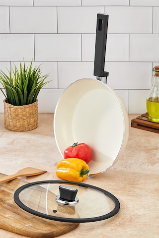 Polochef Vista Seramik Tava Krem 30 Cm Krem