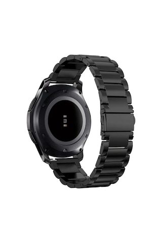 Xiaomi Mi Watch Yuvarlak Kasa/S1-S2 Active Çelik 22mm Saat Kordon