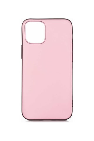 Apple Uyumlu iPhone 12 Mini Uyumlu Zore Premier Silikon Kılıf-rose Gold Rose Gold -