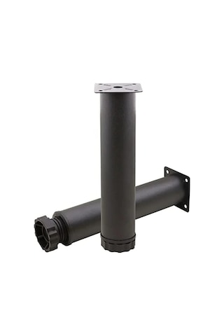 Ayarlanabilir Metal Destek Ayağı, 25 Cm Yükseklik Abanoz