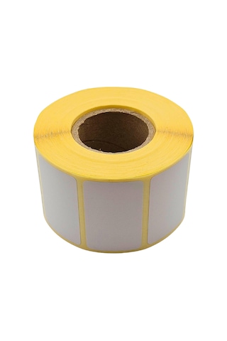 30x50mm Termal Etiket 24 Rulo 1000 Sarım Ribonsuz Kargo, Lojistik, Depo Yapışkanlı 1
