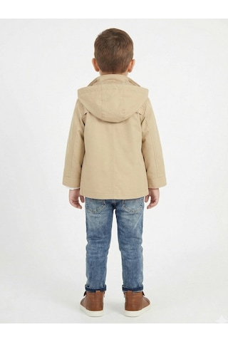 Xo Kids Erkek Çocuk 4lü Alt Üst Takım 2-5 Yaş 12210 Ekru - Turuncu
