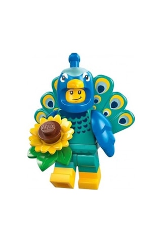 Lego Minifigür 71051 Seri 28 - 01 Peacock Costume
