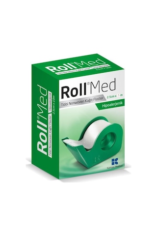 Roll Med Tıbbi Nonwoven Kağıt Flaster 2.5 CM x 5 M