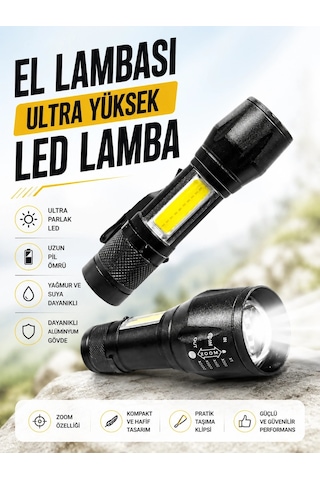 Hs-41 El Lambası Ultra Yüksek Led Lamba