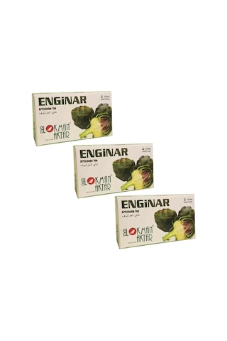 Enginar Çayı Süzen Poşet 20x2gr, 3 Adetlokman Aktar