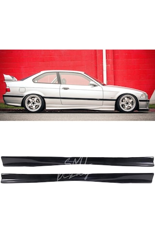 BMW E36 Yan Marşpiyel Plastik BMW E36 Yan-Marşbiyel-Marşbiel-Ek