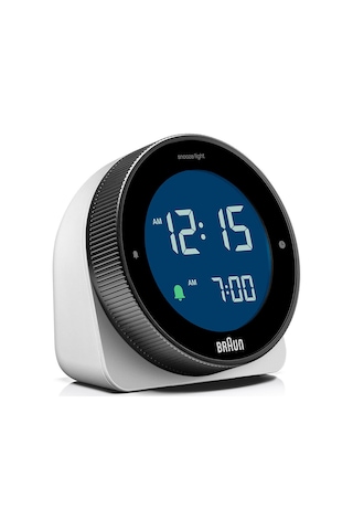 Braun Bc24w Beyaz Dokunmatik Ekranlı Dijital Alarmlı Masa Saati Brn.bc24w