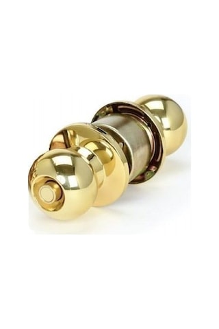 Lucky Topuzlu Kilit Sarı Wc Düğmeli Anahtarsız