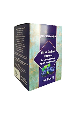 Prof Saracoglu Şiraz Üzümü Ezmesi 300 G