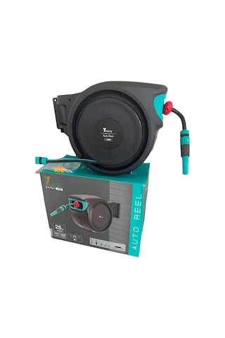 Daye Dy6686w25 Otomatik Sarımlı Bahçe Sulama Hortum Tamburu 25mt