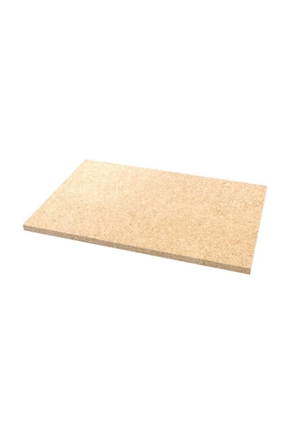 5 Adet Ham Mdf Ahşap Raf - Depo Rafı Hafif Rack Ahşap Rafı Meşe
