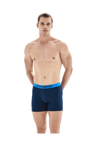 Blackspade Erkek Boxer 3'lü Paket Modern Basics 9471 Lacivert