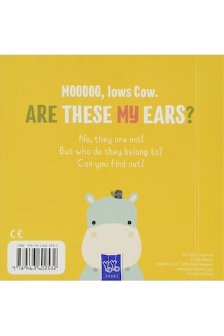 Yoyo Books Are These My Ears - Cow