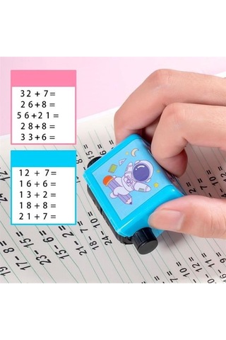 Büro Ev Ofis Oyuncak Hediyesi İçin Eğitici Matematik Toplama İşlemi Kaşe Oyunu