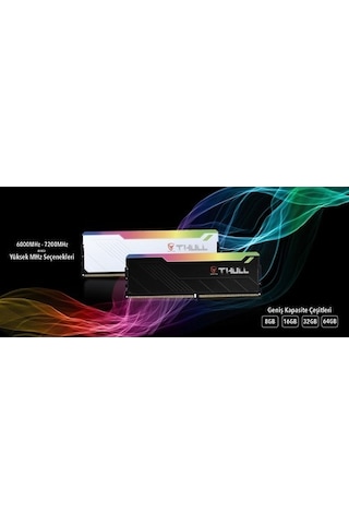 Thull Apex THL-PCAPX51200D5-32G-B 32GB Kıts (2X16) DDR5 6400 MHz CL32 Ram