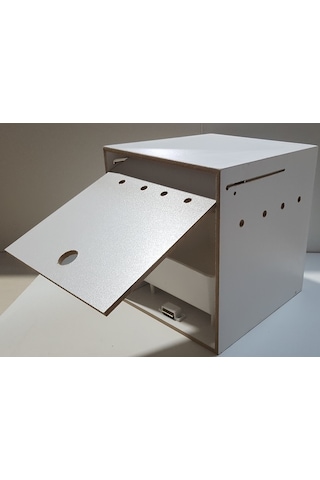 Muhabbet Kuş Yuvası - Kizakli - Plastik Folluk -Ahşap Mdf Yuvalık