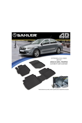 Citroen C-Elysee Paspas Sahler 4.5D Havuzlu 2012- Sonrası