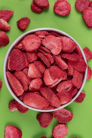 Freeze Dried Çilek Kova Dondurularak Kurutulmuş Çilek Diğer