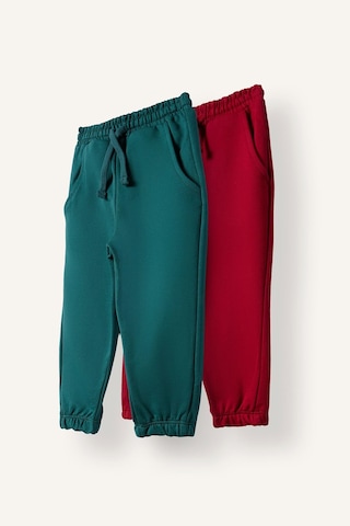 Defacto Oversize Basic Beli Bağcıklı Cepli 2li Eşofman Altı Erkek Bebek I0296a526aurd106 Kırmızı-rd106