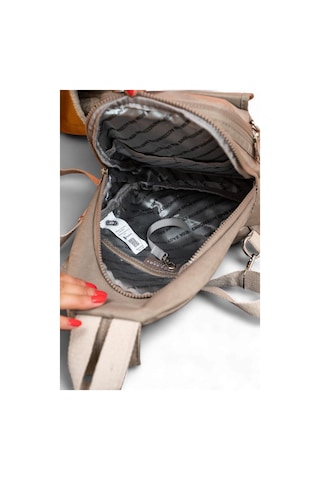 Body Bag Göğüs Çantası Klinkır Kumaş Çok Cepli Bady Bag Sırt Çantası Hafif Yağmur İtici 30 20 Cm Vizon