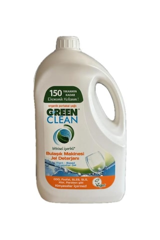 U Green Clean Bulaşık Makinesi Jel Deterjanı 3 Lt