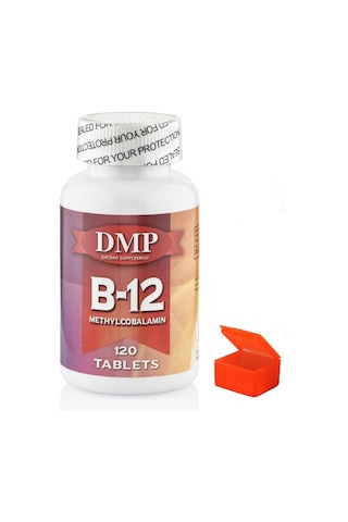 DMP Vitamin B12 1000 Mcg 120 Tablets + Hap Kutusu