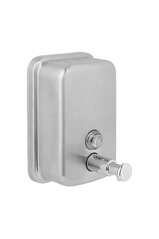 Tema Paslanmaz Sıvı Sabunluk 500 Ml 304 Kalite İnox Duvar Tipi Paslanmaz Çelik Dispenser İnox