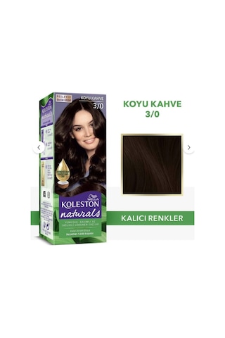 Koleston Naturals 3/0 Koyu Kahve Saç Boyası