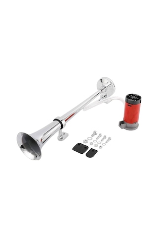 Aempart Marin Havalı Korna Tek Borulu Motorlu 12volt Gemi Kornası Aem