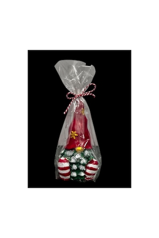 Yılbaşı Hediyelik Şans Cücesi Biblo 13 Cm Paketli