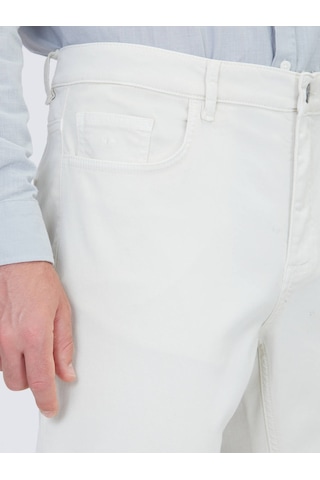 Kip Taş Dokuma Slim Fit Spor Pamuk Karışımlı Pantolon