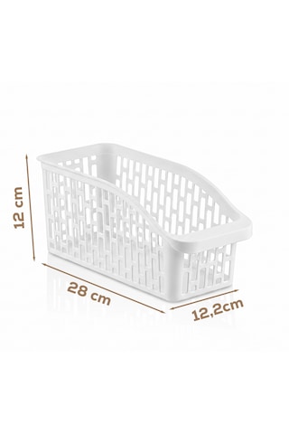 Porsima Org-20 3 Lü Çok Amaçlı Buzdolabı İçi Düzenleyici Sebze Meyve Organizer Sepet Şeffaf