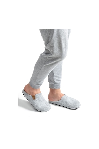 Twigy Mati Erkek Ev Terliği Gri 41/45 AA0443 Gri