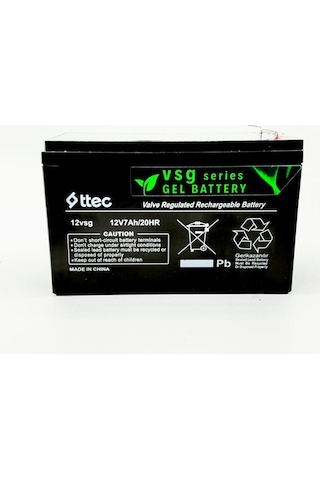 12 Volt 7 Amper Pilsan Blade Akülü Araba Oyuncak Araba Aküsü Jel Akü Tipi Sınırlı Seri