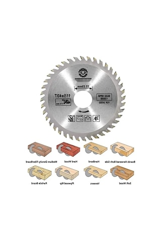 Ahşap Kesme Testeresi - 115mm, 40 Diş