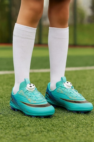 Mini Bonito Üniseks Yeni Nesil Mekanizmalı Futbol Kramponu Turkuaz