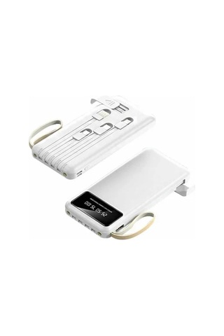Powerbank Şarj Cihazı 4 Çıkışlı 20.000 Mah Powerbank Taşınabilir Çoklu Giriş Çok Renkli 00549644