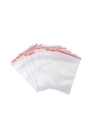 Kilitli Koruyucu Buzdolabı Poşeti Naylon Torba 17x23cm 100 Adet 1 Paket