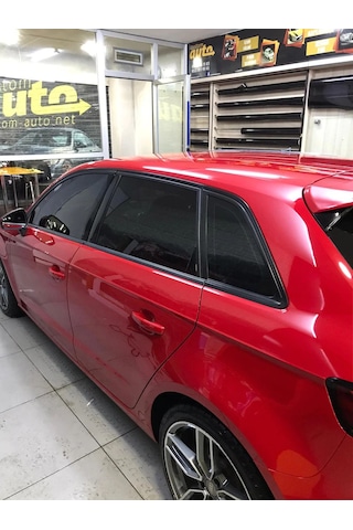 Audi A3 Hb Cam Çıtası Çerçevesi Kromu Nikelajı 2013 Sonrası