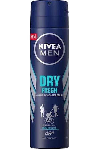 Nivea Men Dry Fresh Erkek Sprey Deodorant 150 ML