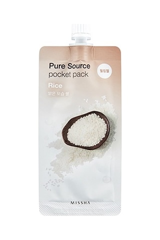 Missha Pure Source Pocket Pack Rice Ölü Derileri Arındıran Aydınlatıcı Pirinç Peelingi 10 ML
