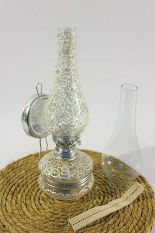 Gaz Lambası:(14No)Vitray Desenli Hediyeli