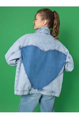 Loft Comfort Fit Kadın Ceket Denim