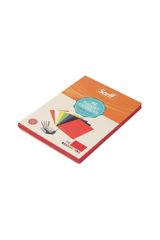 Sarff A4 Opak Pvc Kırmızı Cilt Kapağı 100 Lü Paket