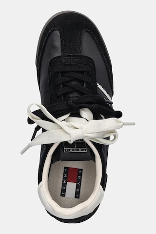 Tommy Hilfiger Kadın Yumuşak Süet Deri Rahat Tabani Siyah Sneaker En0en03001-bds-12075 Siyah