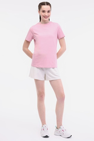 Lumberjack Robi Kadın Pembe Yuvarlak Yaka Tişört 101941229 Pembe