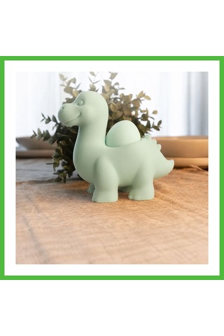 Vaveni 3d Baskı Dinozor Yumurtalık - Sevimli Eggosaurus Yumurta Tutucu-mint Arz Mint Yeşili