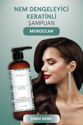 Maru Nem Dengeleyici Keratinli Şampuan 750 Ml
