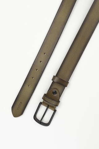 Fossil %100 Hakiki Deri 4 Cm Nevada Deri Spor Kemer Haki Haki